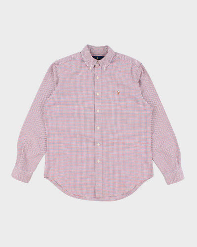 Vintage Ralph Lauren Check Long Sleeve Shirt - M