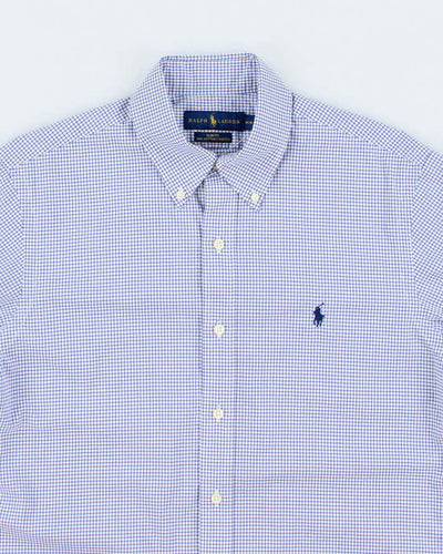 Vintage Ralph Lauren Check Long Sleeve Shirt - M