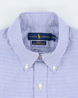 Vintage Ralph Lauren Check Long Sleeve Shirt - M