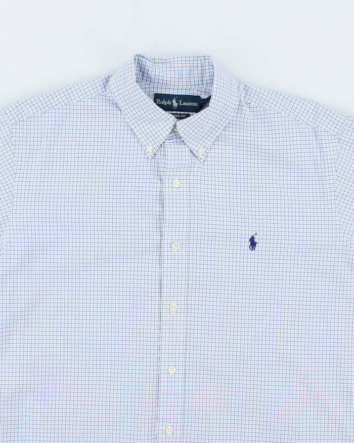 Vintage Ralph Lauren Check Long Sleeve Shirt - L