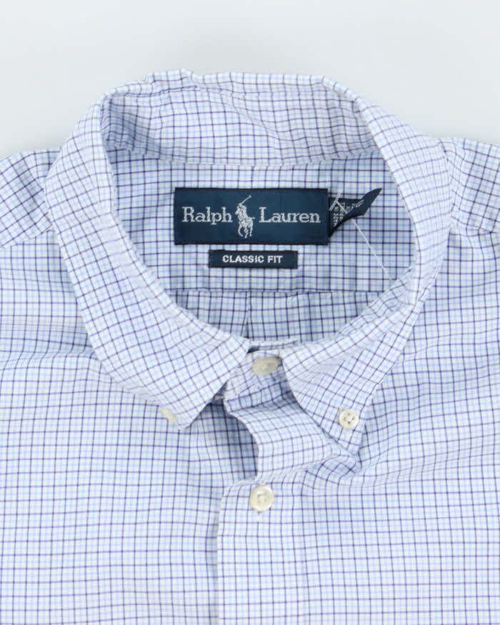 Vintage Ralph Lauren Check Long Sleeve Shirt - L