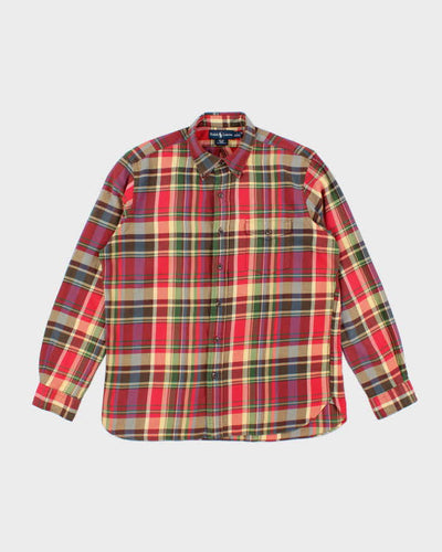 Vintage Ralph Lauren Check Long Sleeve Shirt - L