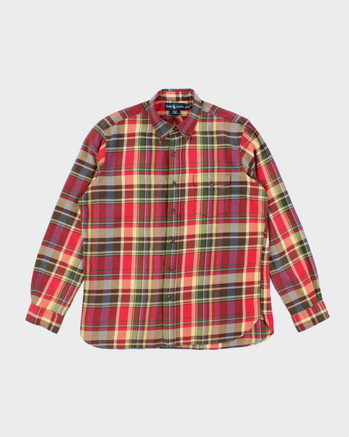 Vintage Ralph Lauren Check Long Sleeve Shirt - L