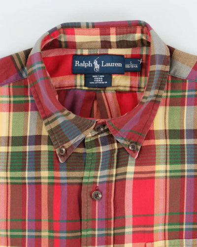 Vintage Ralph Lauren Check Long Sleeve Shirt - L