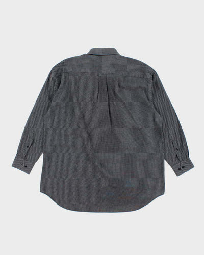 Vintage Christian Dior Check Long Sleeve Shirt - XXL