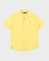 Vintage Ralph Lauren Linen &amp; Silk Blend Shirt - M