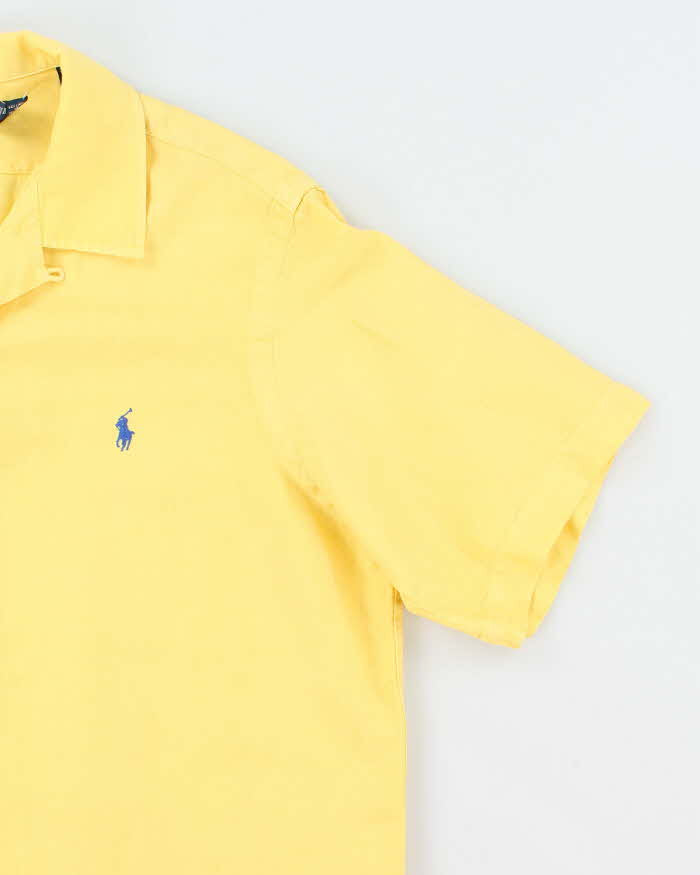 Vintage Ralph Lauren Linen &amp; Silk Blend Shirt - M