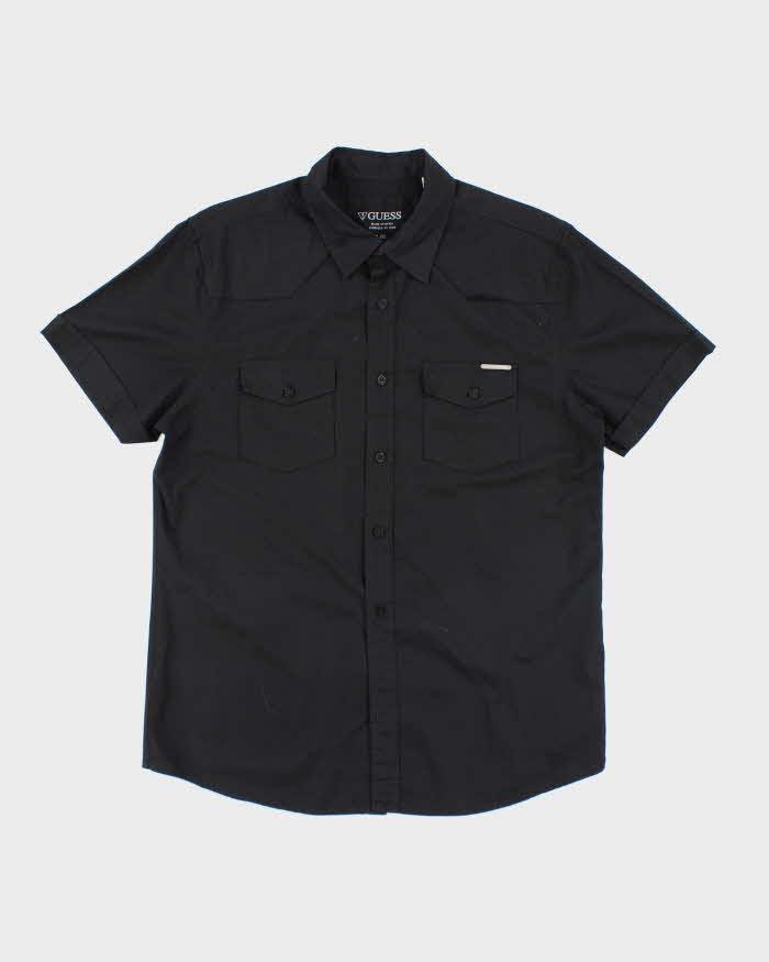 Vintage Y2k 00s Guess Short Sleeve Shirt - L