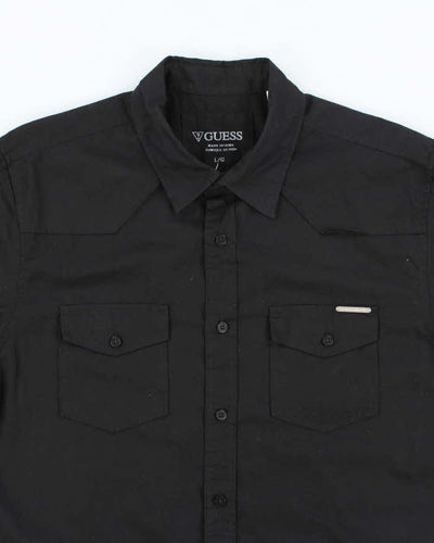 Vintage Y2k 00s Guess Short Sleeve Shirt - L