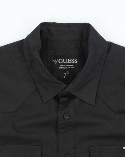 Vintage Y2k 00s Guess Short Sleeve Shirt - L
