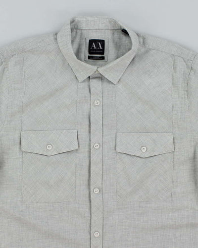Vintage Armani Exchange Short Sleeve Shirt - L
