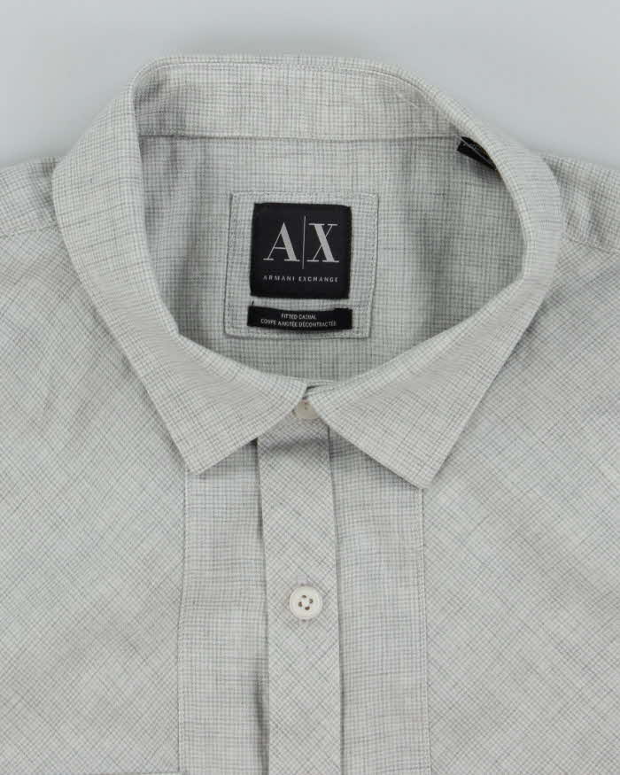 Vintage Armani Exchange Short Sleeve Shirt - L