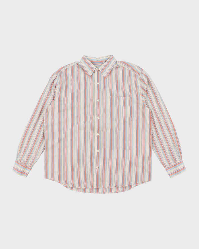 Vintage 2000's Eddie Bauer Striped Long Sleeve Shirt - L