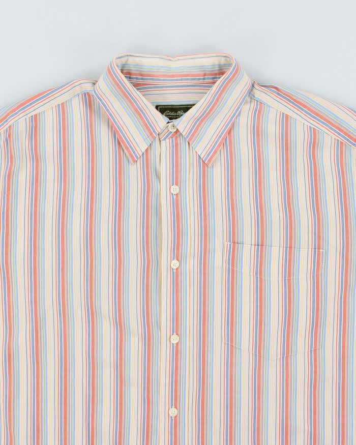 Vintage 2000's Eddie Bauer Striped Long Sleeve Shirt - L