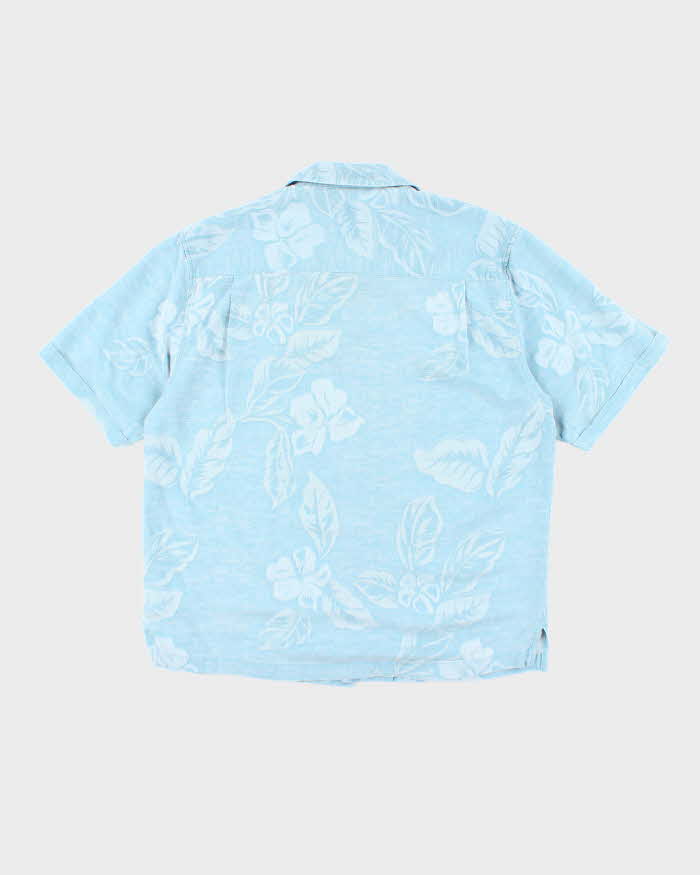 Vintage 2000's Jamaica Jaxx Silk Patterned Hawaiian Shirt - M