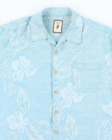 Vintage 2000's Jamaica Jaxx Silk Patterned Hawaiian Shirt - M