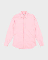 Vintage Prada Long Sleeve Plain Button Up Shirt - L