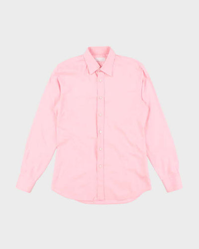 Vintage Prada Long Sleeve Plain Button Up Shirt - L