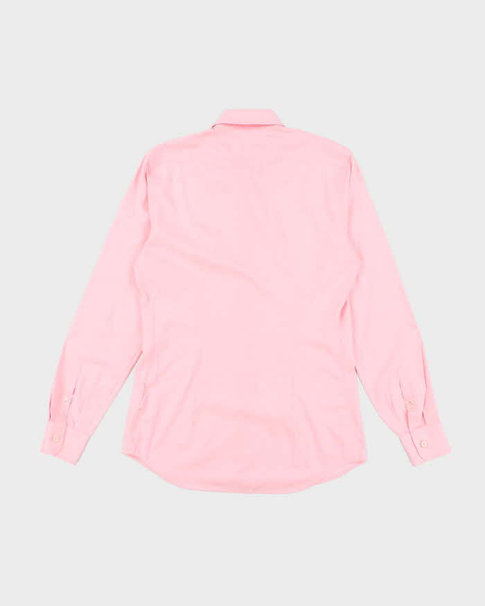 Vintage Prada Long Sleeve Plain Button Up Shirt - L