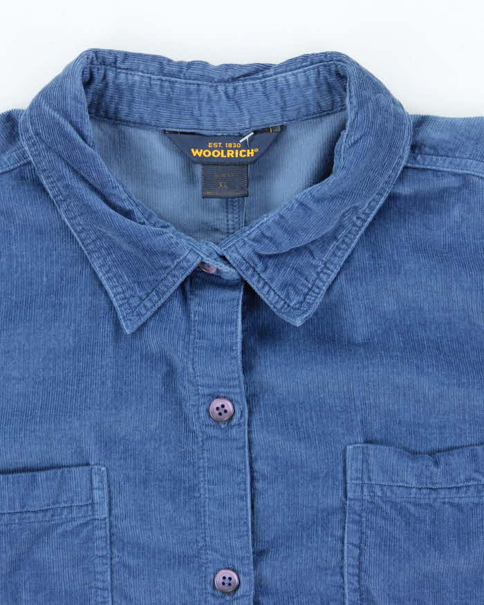 Vintage 2000's Woolrich Corduroy Long Sleeve Shirt - XL