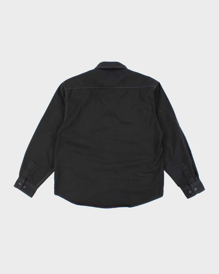 Vintage Y2K Air Walk Contrast Stitch Button Up Shirt - M