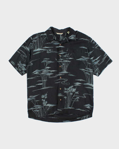 Vintage Tommy Bahama Patterned Silk Hawaiian Shirt - M