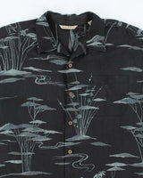 Vintage Tommy Bahama Patterned Silk Hawaiian Shirt - M