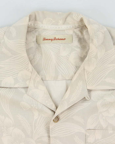 Vintage Tommy Bahama Patterned Silk Hawaiian Shirt - M