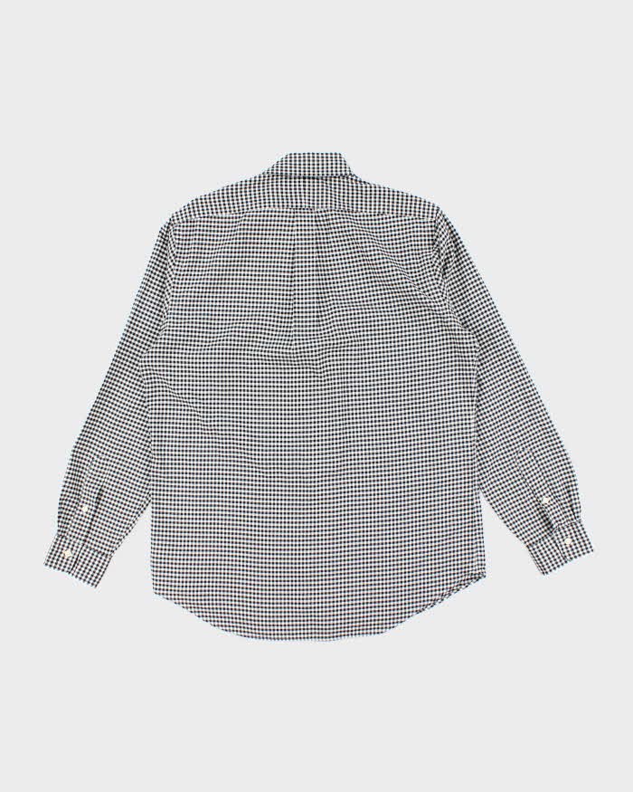 Vintage Ralph Lauren Button Up Patterned Long Sleeve Shirt - M