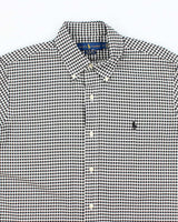 Vintage Ralph Lauren Button Up Patterned Long Sleeve Shirt - M
