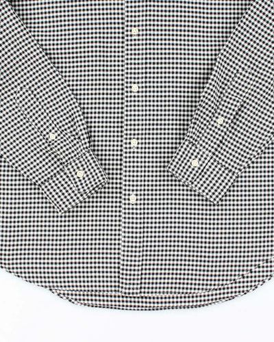 Vintage Ralph Lauren Button Up Patterned Long Sleeve Shirt - M