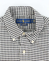 Vintage Ralph Lauren Button Up Patterned Long Sleeve Shirt - M