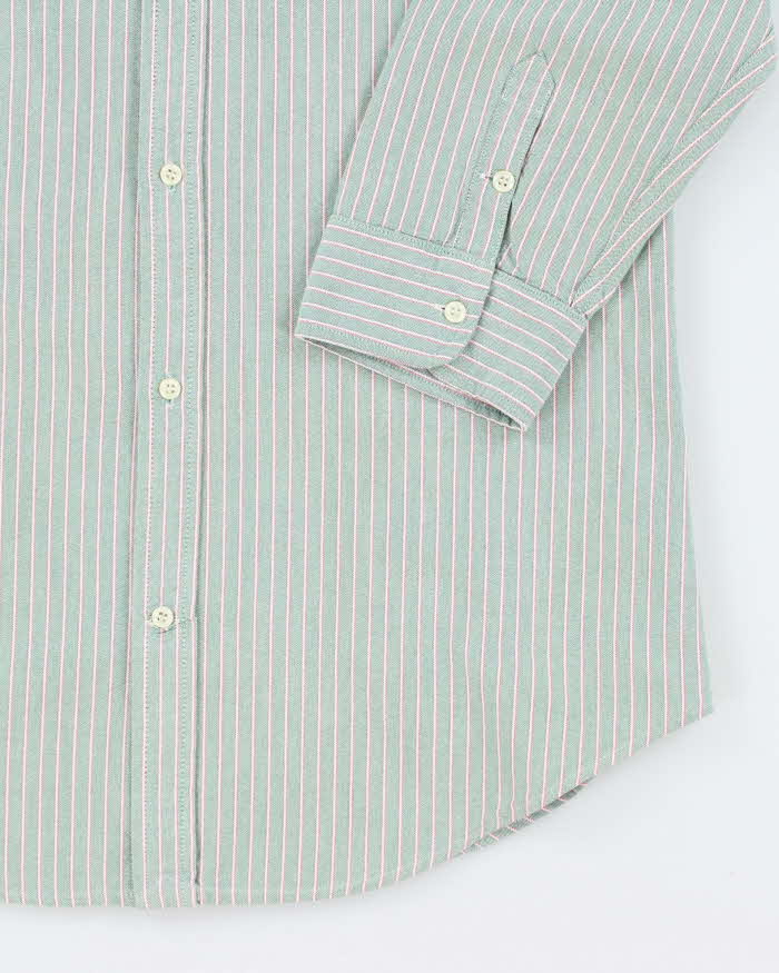 Vintage 90's Ralph Lauren Striped Button Up Shirt - XL