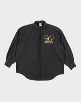 Vintage 90's Mickey Mouse Billiards Graphic Shirt - XL