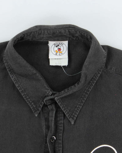 Vintage 90's Mickey Mouse Billiards Graphic Shirt - XL