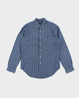 Vintage 2000's Ralph Lauren Checked Button Up Shirt - M