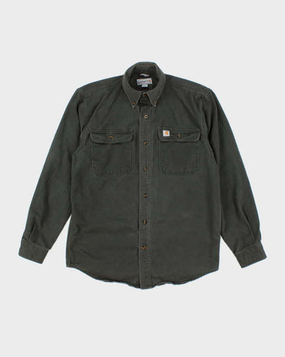 Vintage Carhartt Heavyweight Long Sleeve Shirt - S