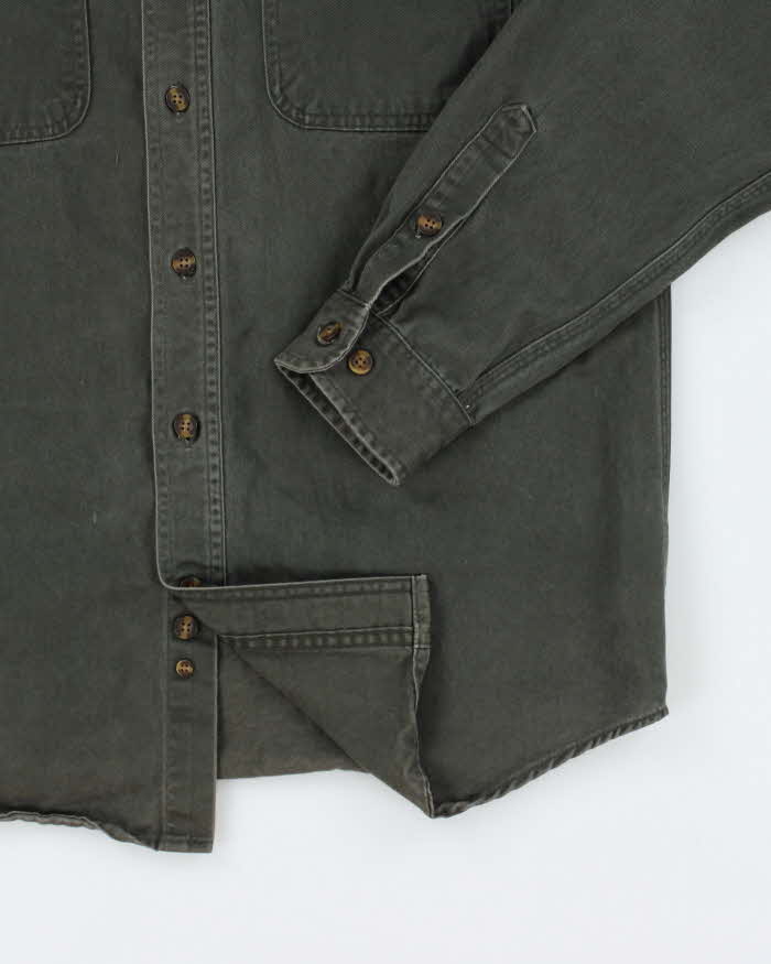 Vintage Carhartt Heavyweight Long Sleeve Shirt - S