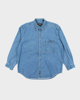 Vintage Timberland Oversized Denim Shirt - L