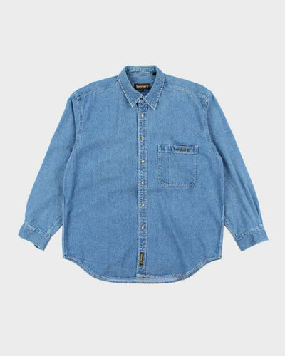 Vintage Timberland Oversized Denim Shirt - L