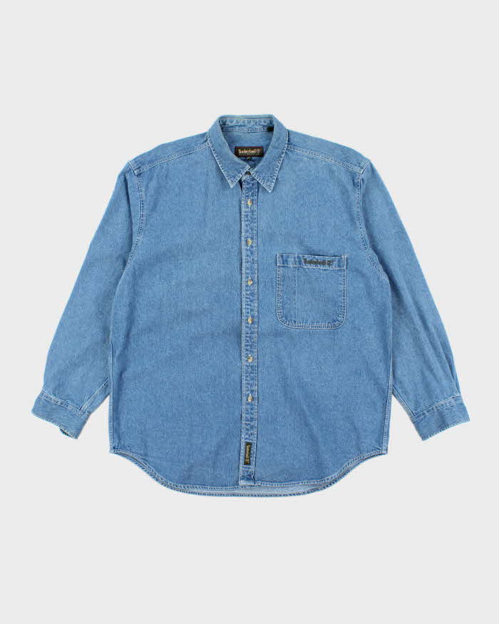 Vintage Timberland Oversized Denim Shirt - L