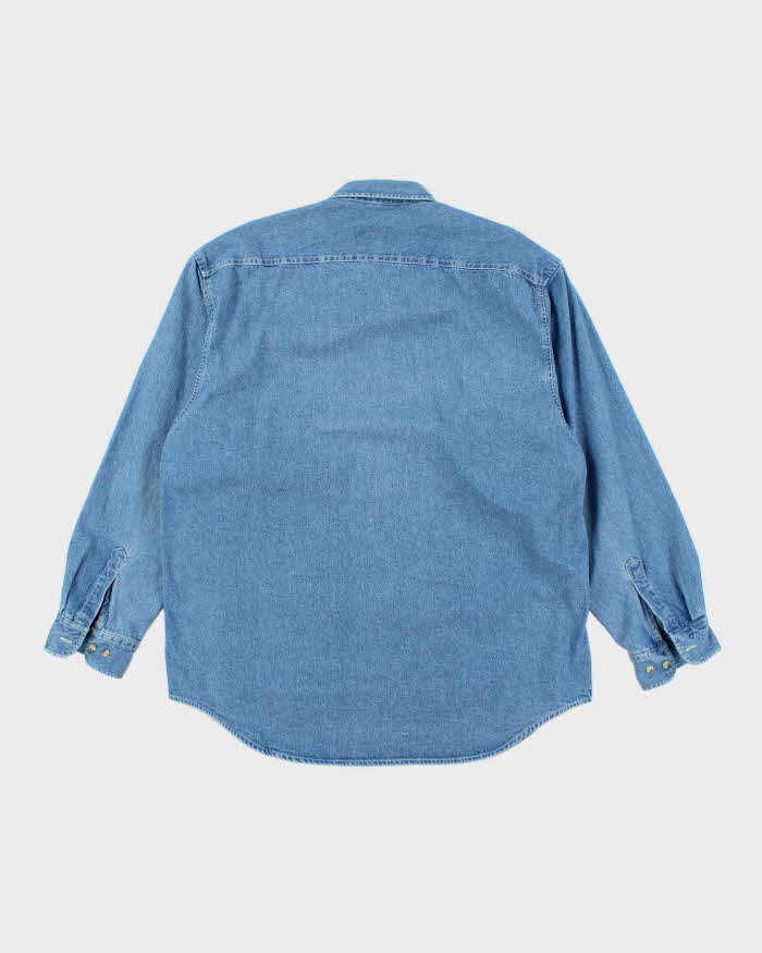 Vintage Timberland Oversized Denim Shirt - L