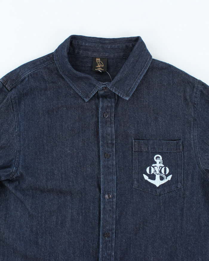 OVO Octobers Very Own Denim Shirt - L
