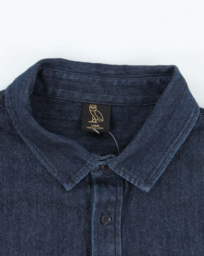 OVO Octobers Very Own Denim Shirt - L