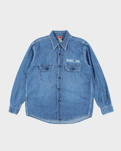 Vintage 90s Diesel Denim Shirt - M