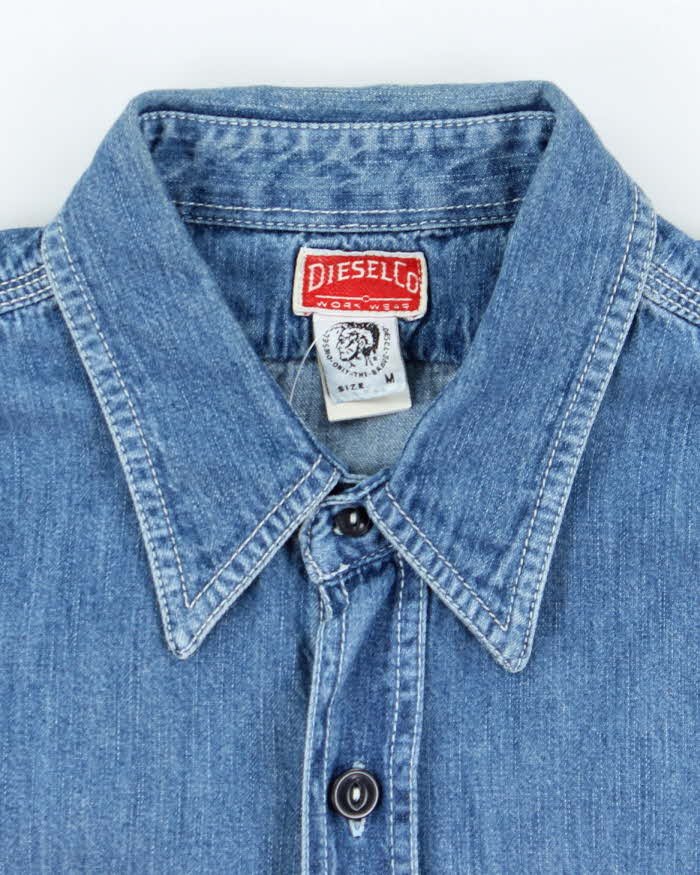 Vintage 90s Diesel Denim Shirt - M