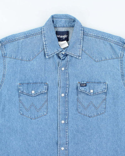 Vintage Wrangler Denim Shirt - L