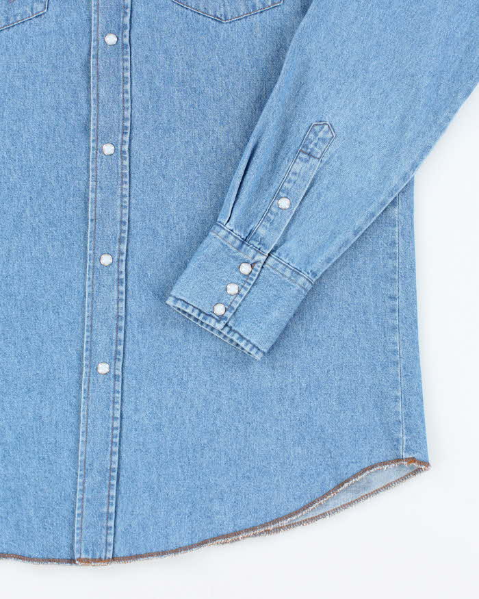 Vintage Wrangler Denim Shirt - L