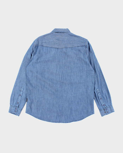 Vintage 00s DKNY Lightweight Denim Shirt - L