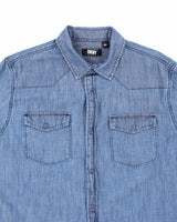 Vintage 00s DKNY Lightweight Denim Shirt - L